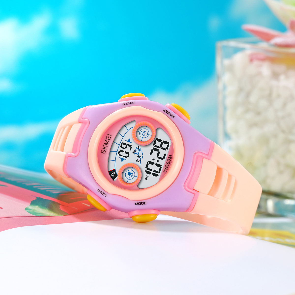 SKMEI 2309 New Fashion Multifunctional Color Digital Sports Watch