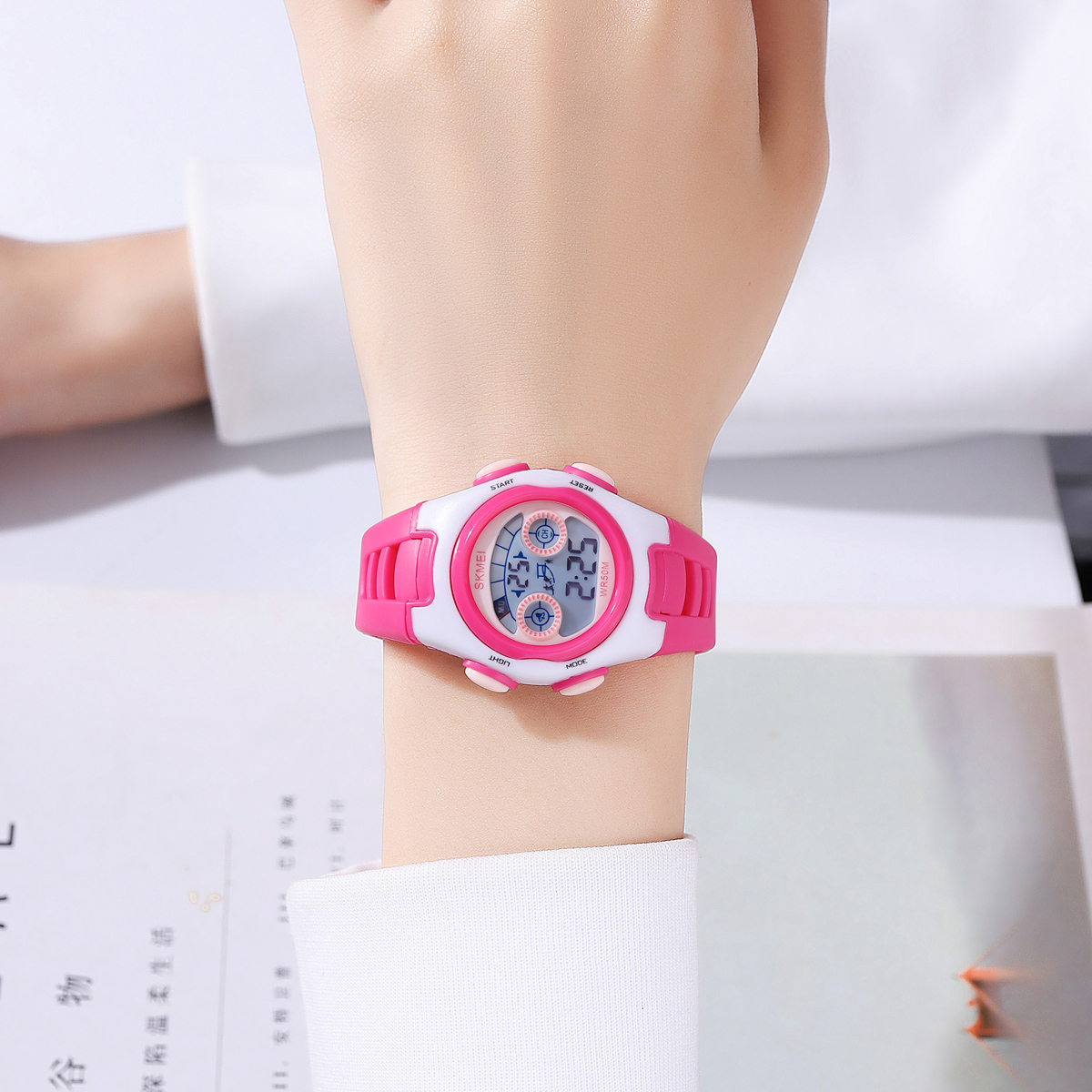 SKMEI 2309 New Fashion Multifunctional Color Digital Sports Watch