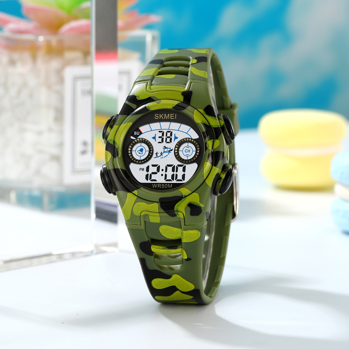 SKMEI 2309 New Fashion Multifunctional Color Digital Sports Watch