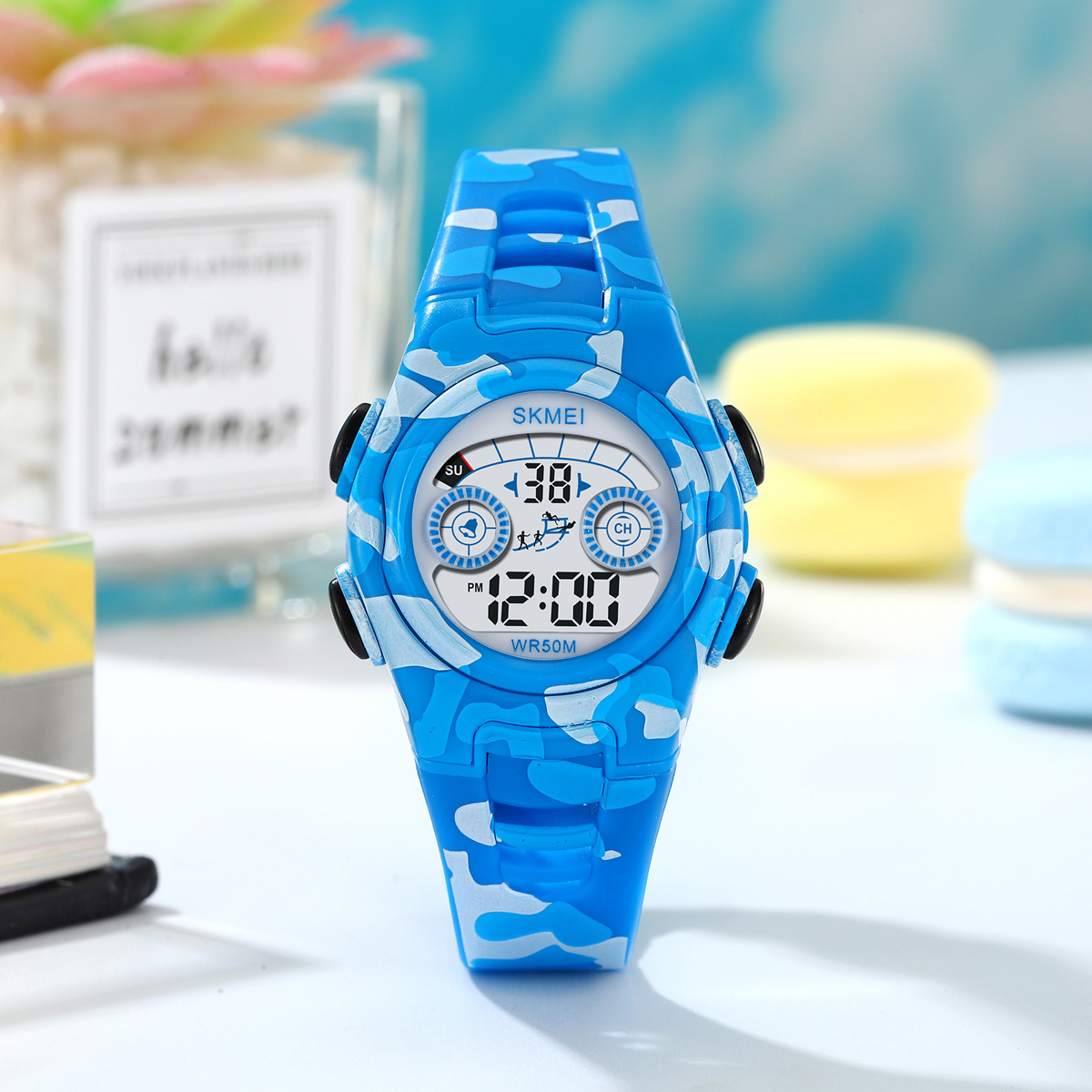 SKMEI 2309 New Fashion Multifunctional Color Digital Sports Watch
