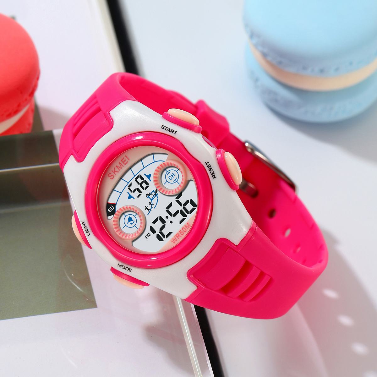 SKMEI 2309 New Fashion Multifunctional Color Digital Sports Watch