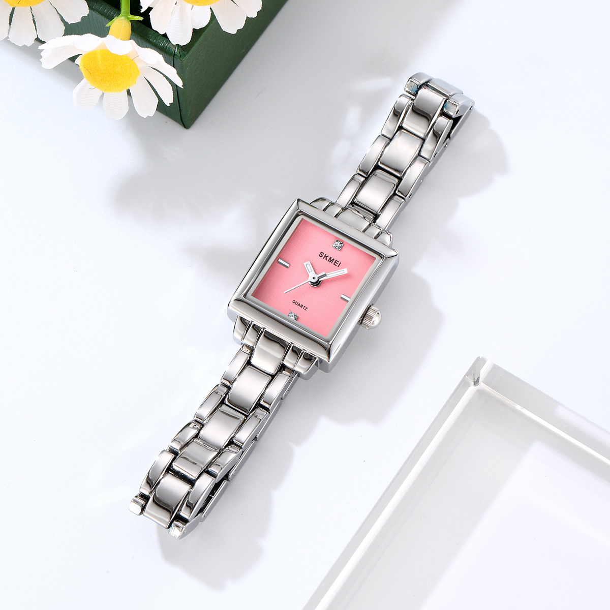 SKMEI 2315 Luxury Square Watch for Woman 