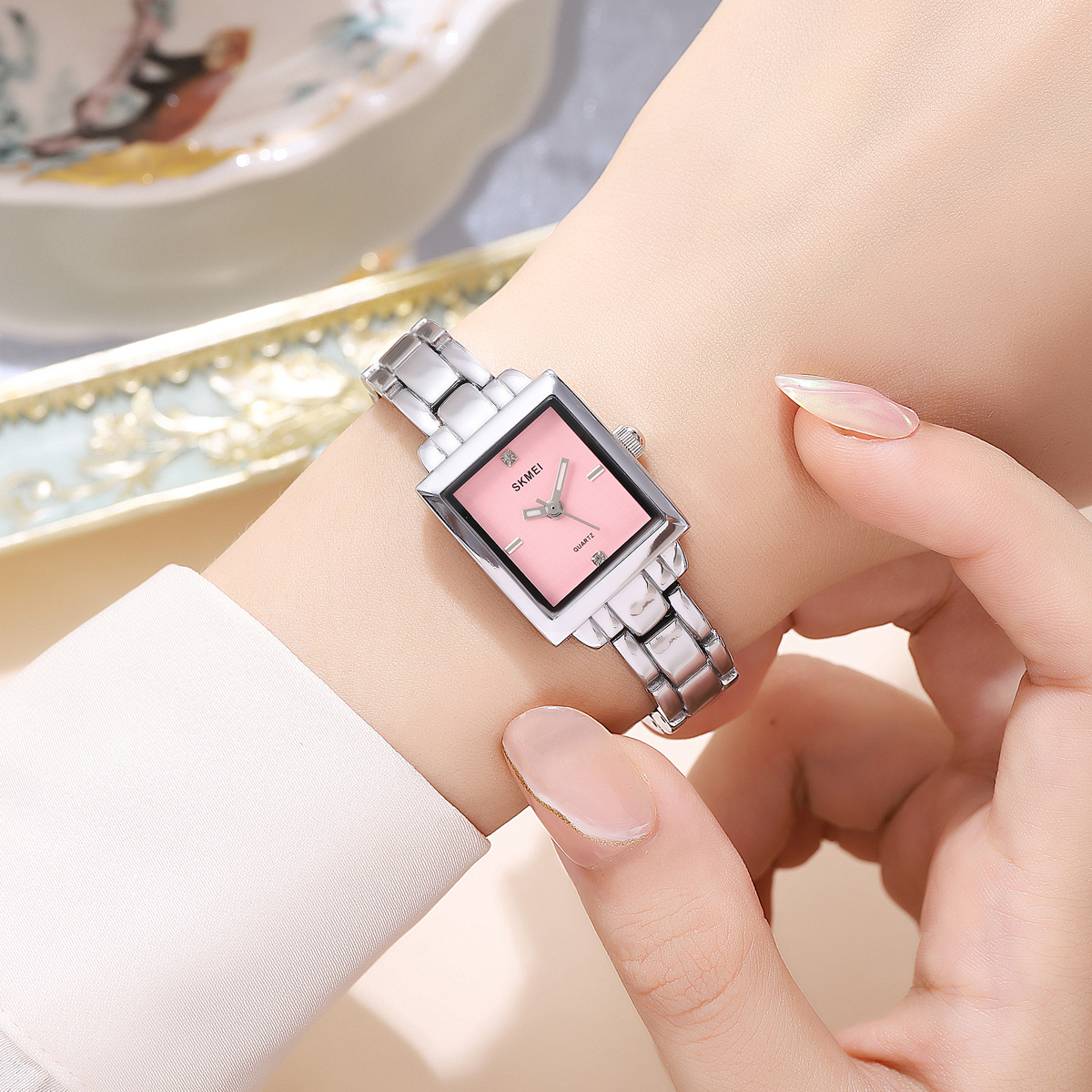 SKMEI 2315 Luxury Square Watch for Woman 