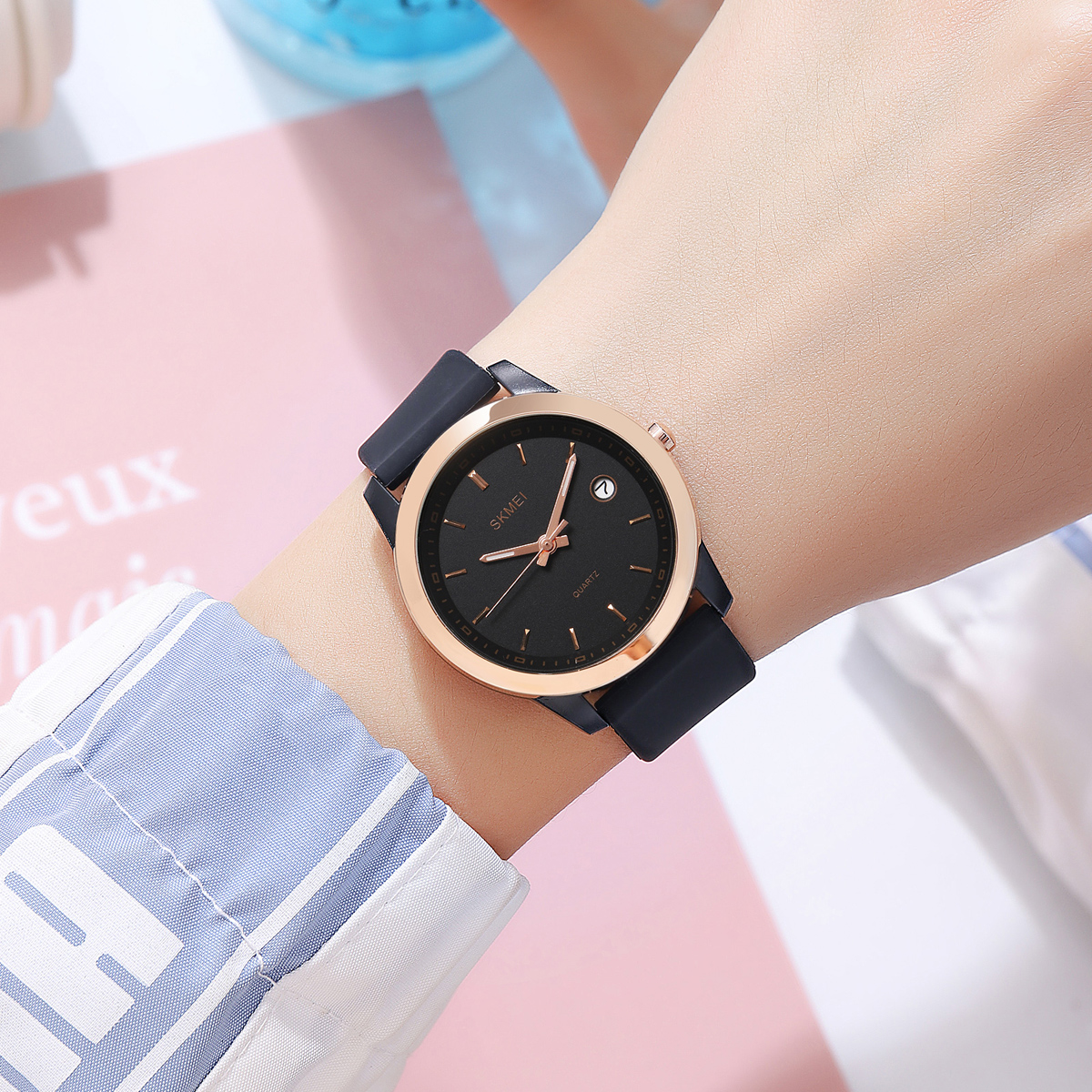 Fashion Teenage Skmei 2319 Waterproof Sport Student Male Minimal Watch