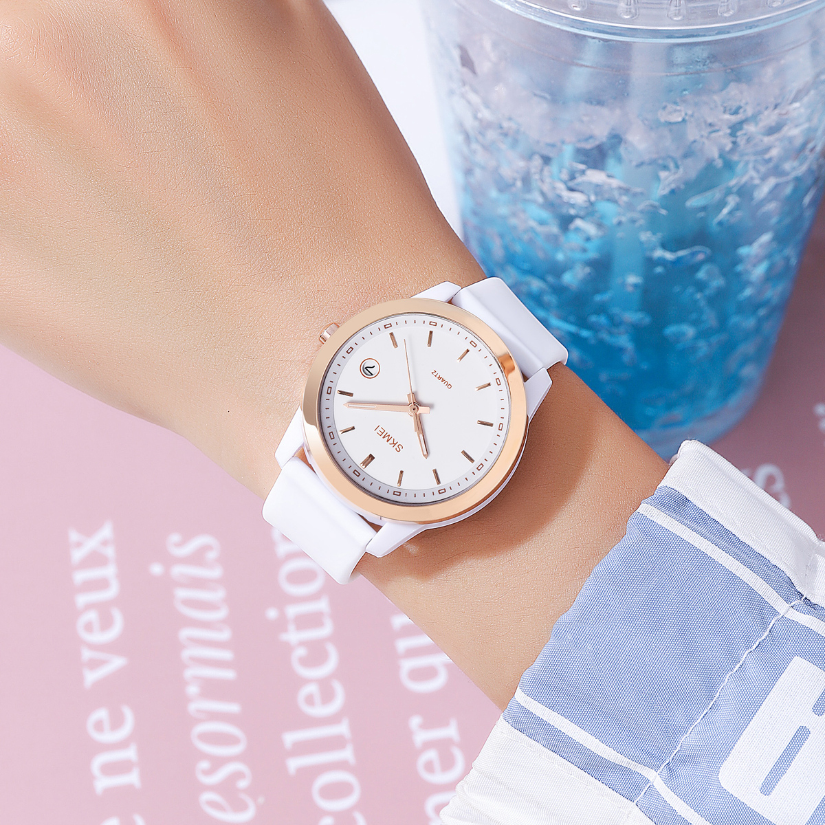 Fashion Teenage Skmei 2319 Waterproof Sport Student Male Minimal Watch