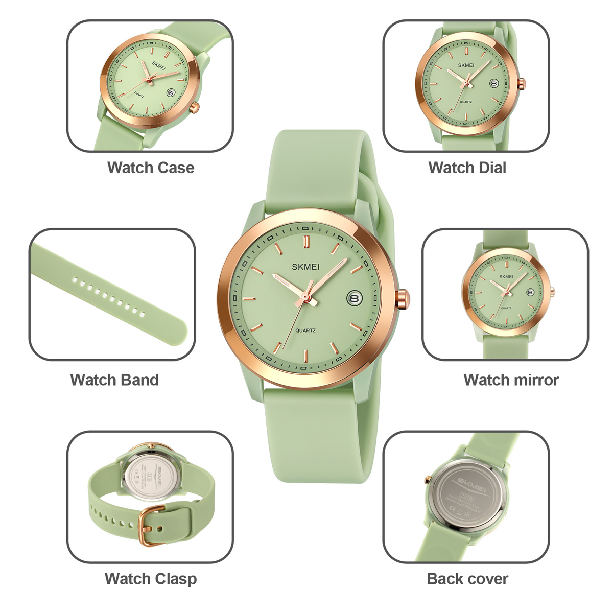 Fashion Teenage Skmei 2319 Waterproof Sport Student Male Minimal Watch