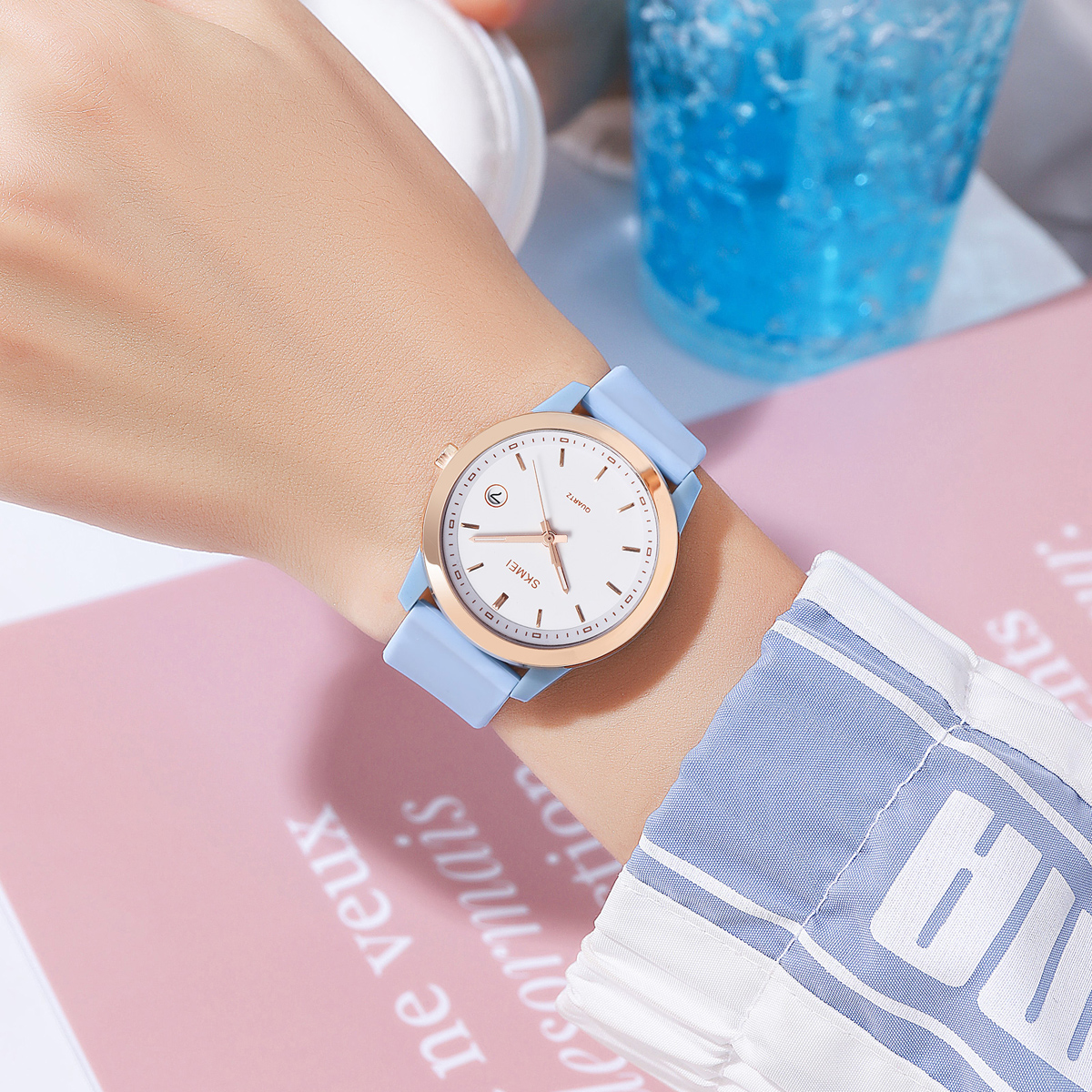 Fashion Teenage Skmei 2319 Waterproof Sport Student Male Minimal Watch