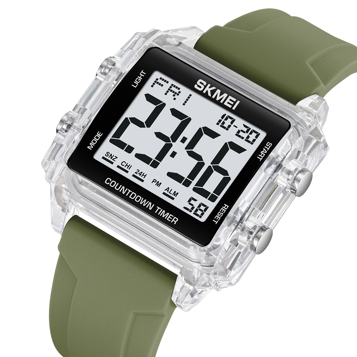 Skmei 2320 Plastic Digital Watch for Men and Women