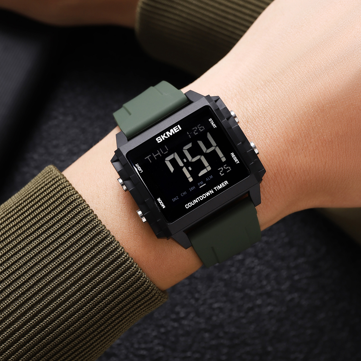 Skmei 2320 Plastic Digital Watch for Men and Women