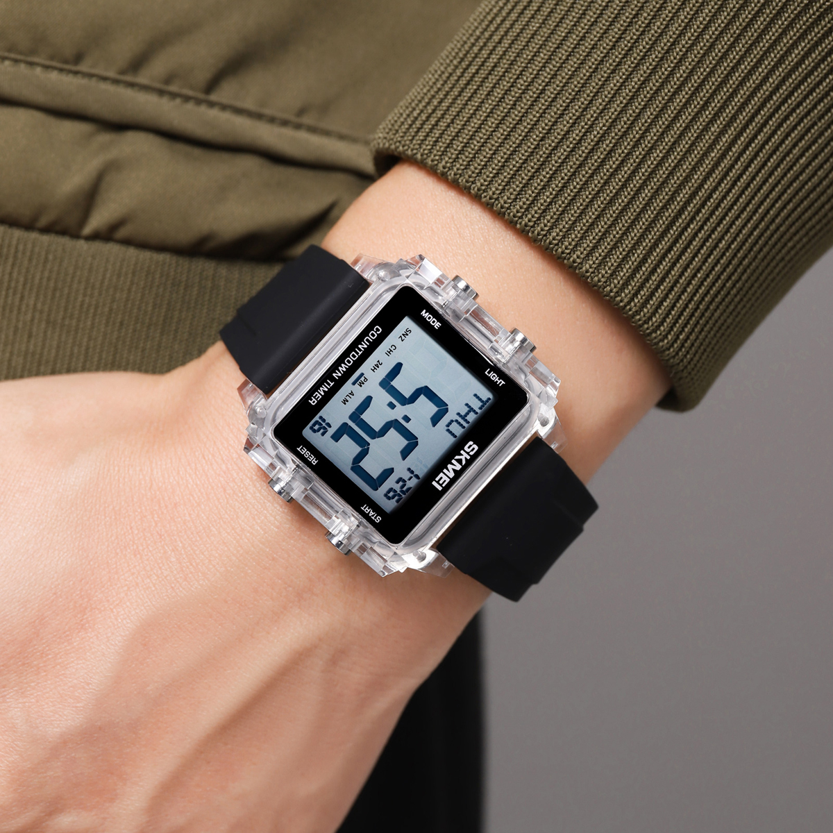 Skmei 2320 Plastic Digital Watch for Men and Women