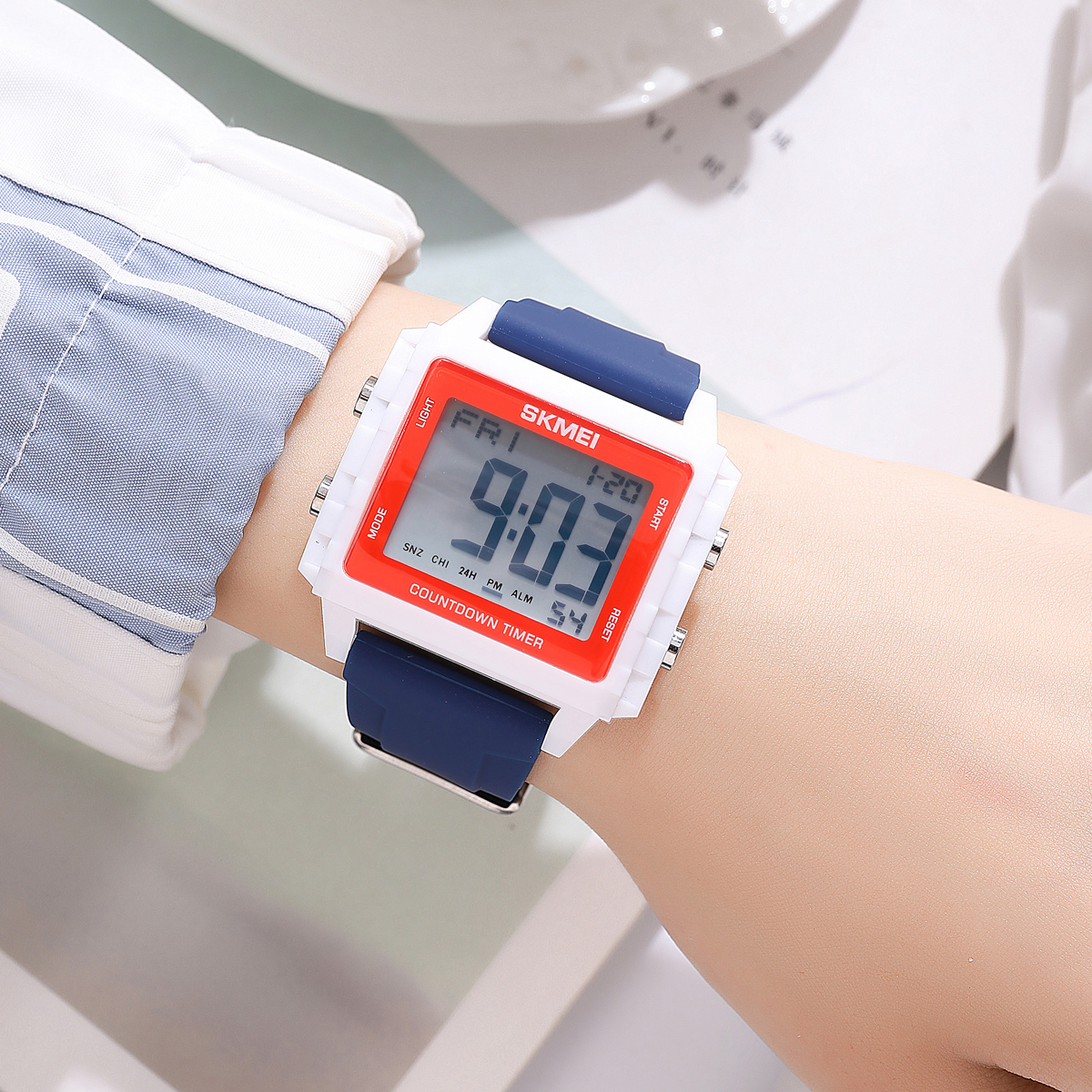 Skmei 2320 Plastic Digital Watch for Men and Women