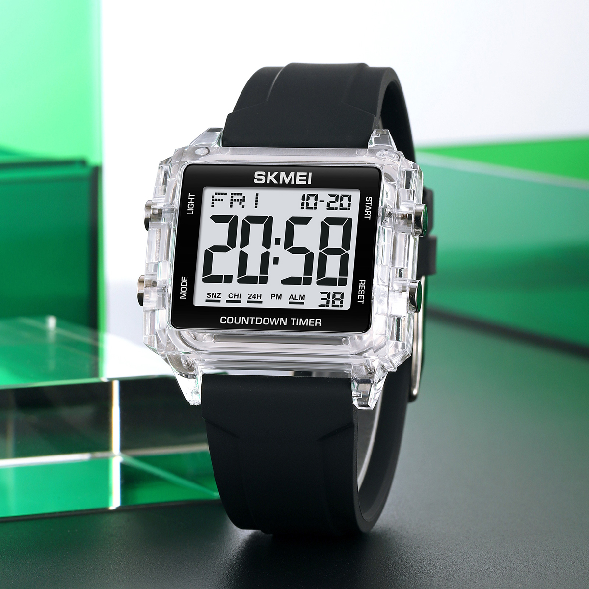 Skmei 2320 Plastic Digital Watch for Men and Women