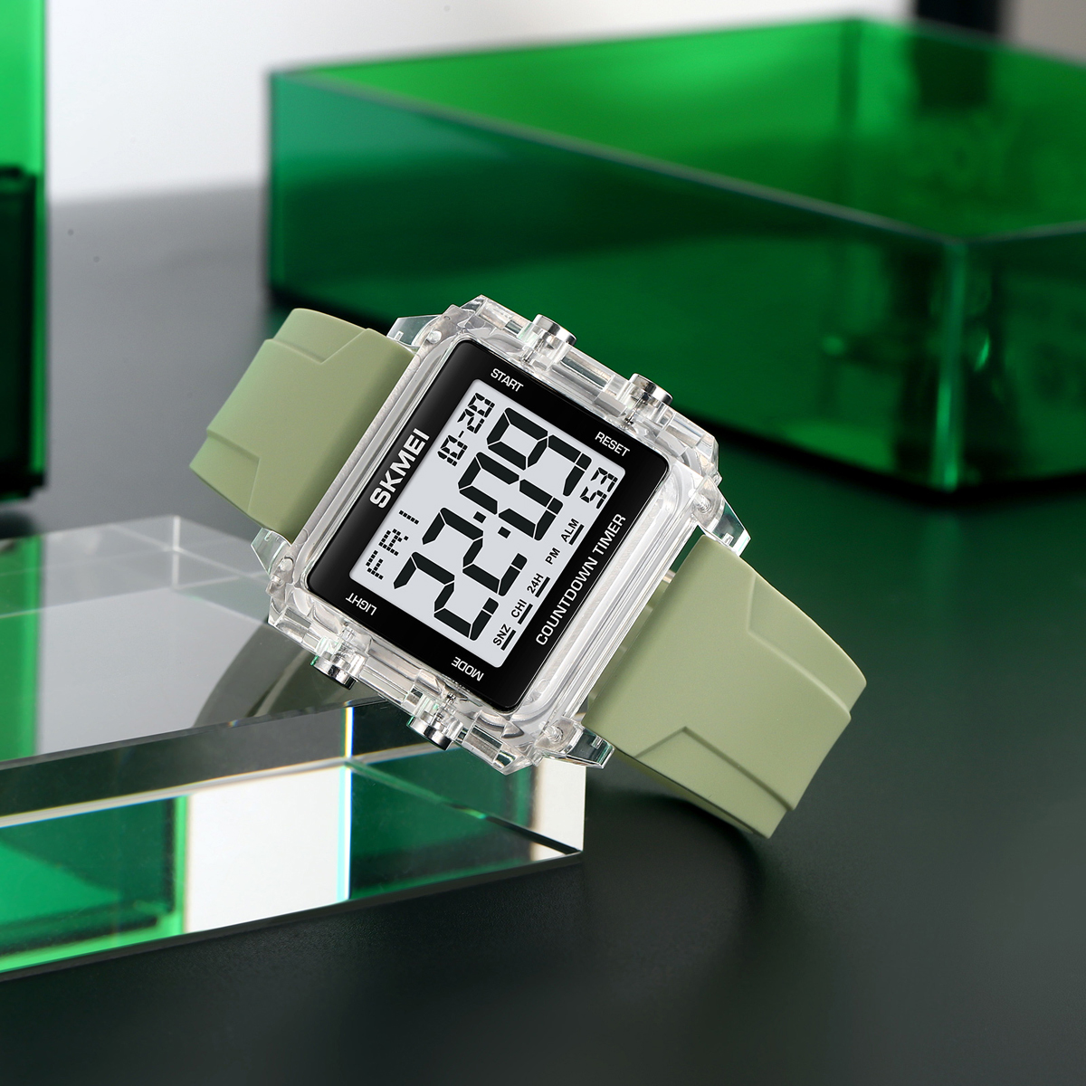 Skmei 2320 Plastic Digital Watch for Men and Women