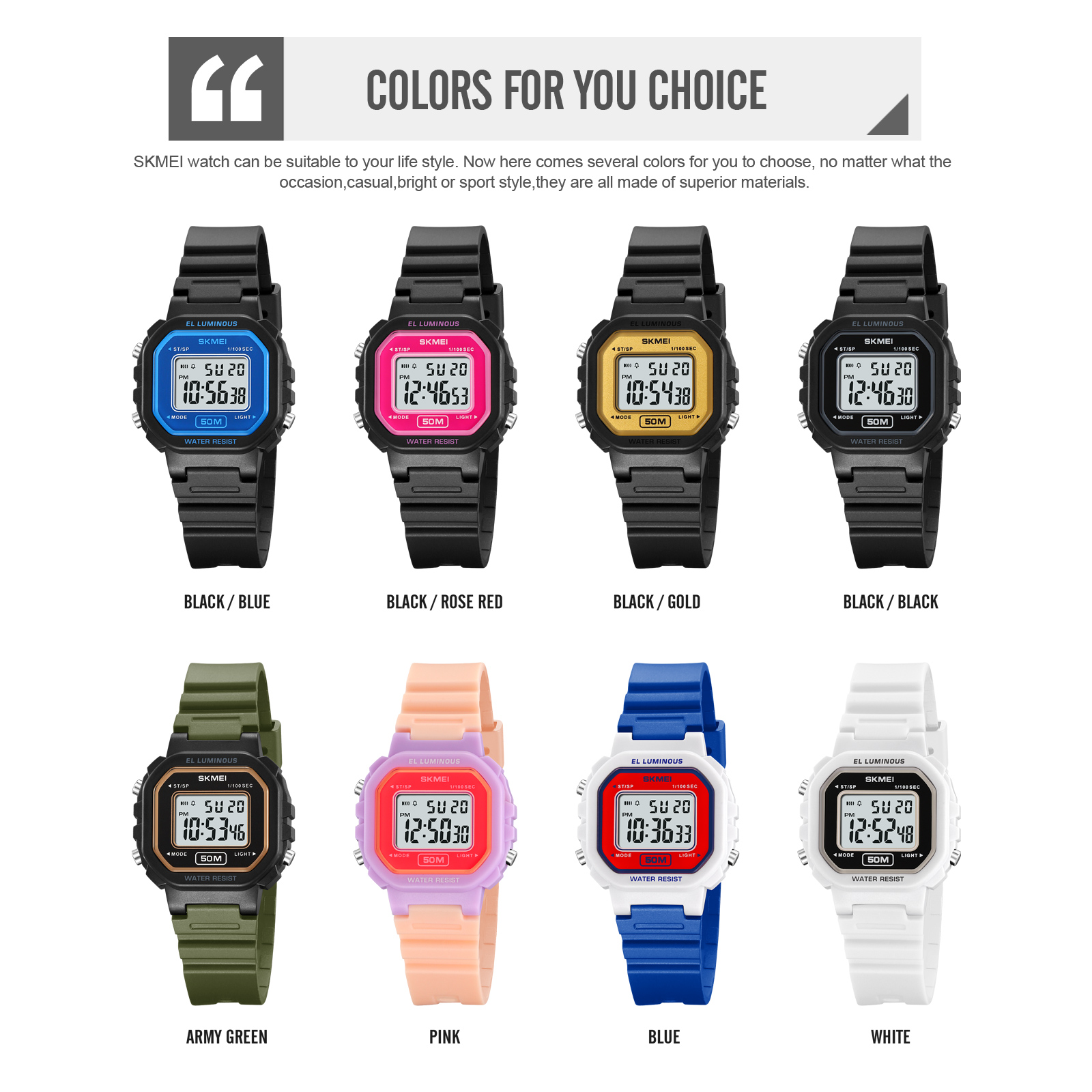 SKMEI 2326 NEW KIDS WATCHES