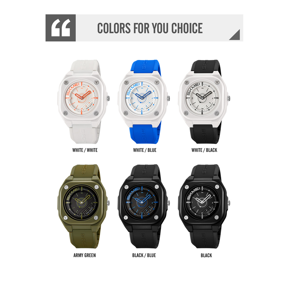 SKMEI 2329 Men's Classic Designer Sport Analog Quartz Watch