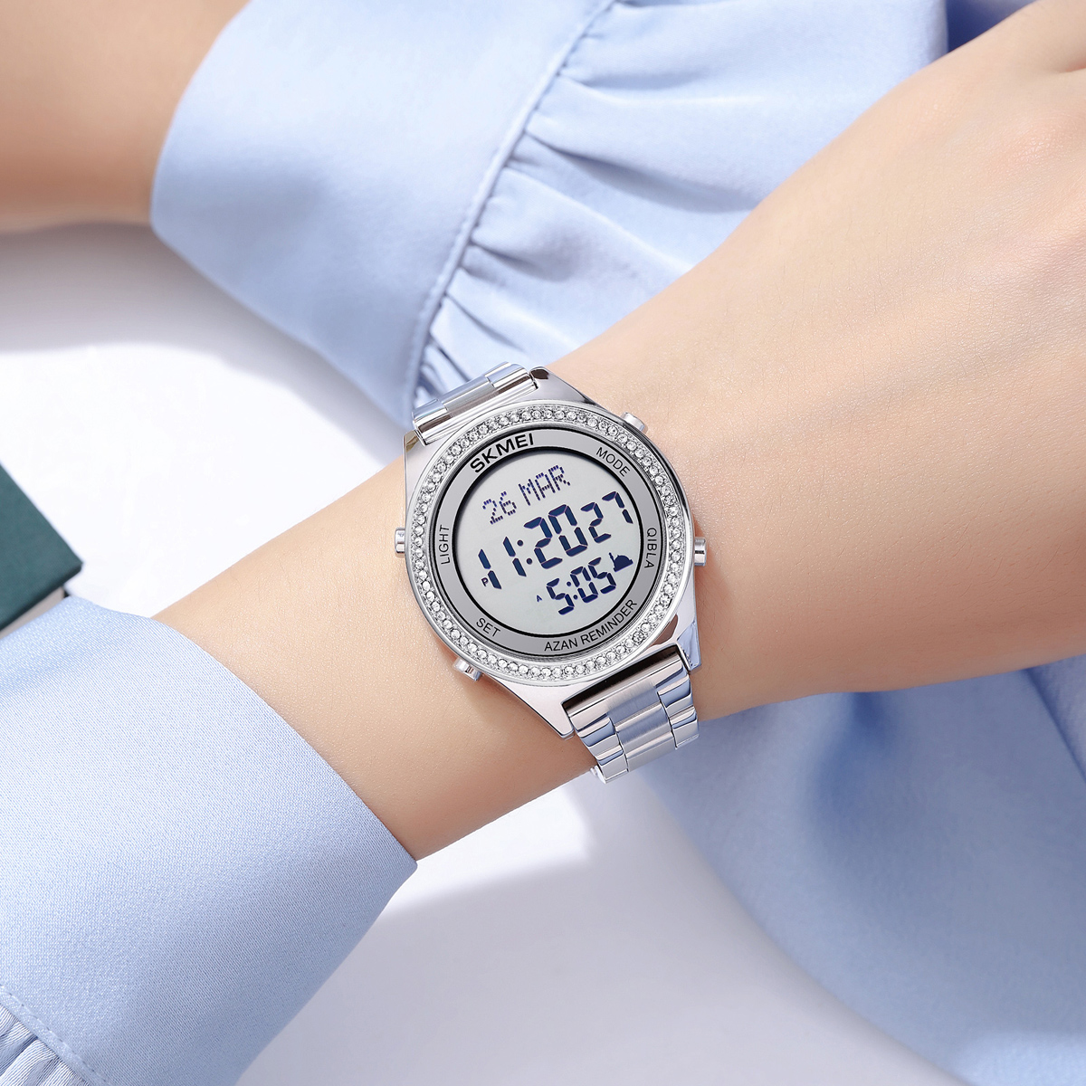 SKMEI 2330 Worship Muslim Azan Clock Watch