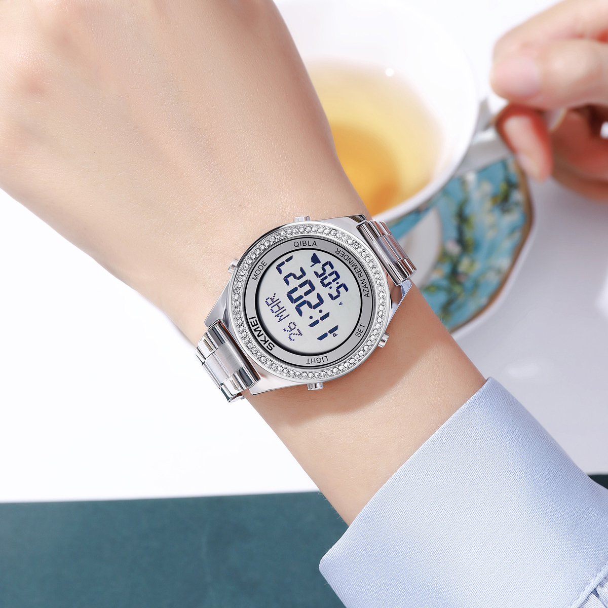 SKMEI 2330 Worship Muslim Azan Clock Watch