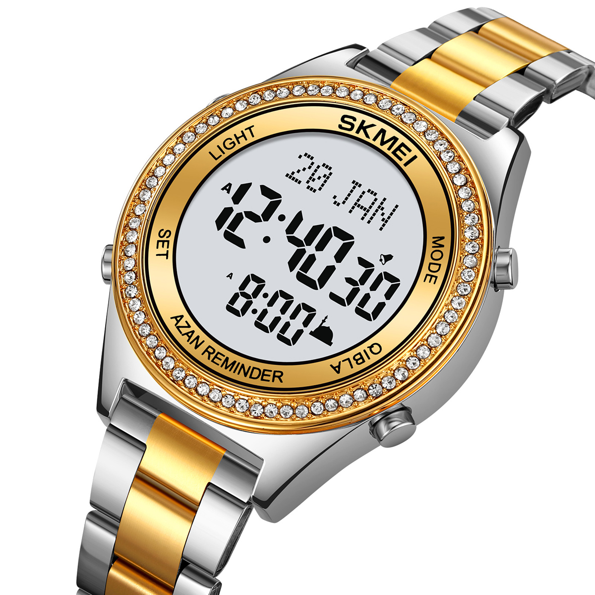 SKMEI 2330 Worship Muslim Azan Clock Watch