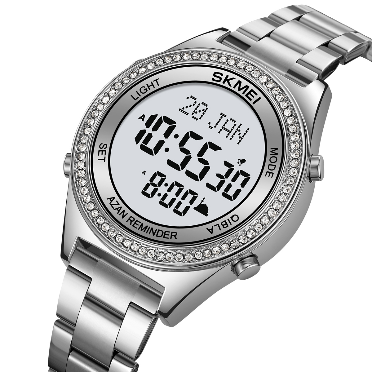 SKMEI 2330 Worship Muslim Azan Clock Watch