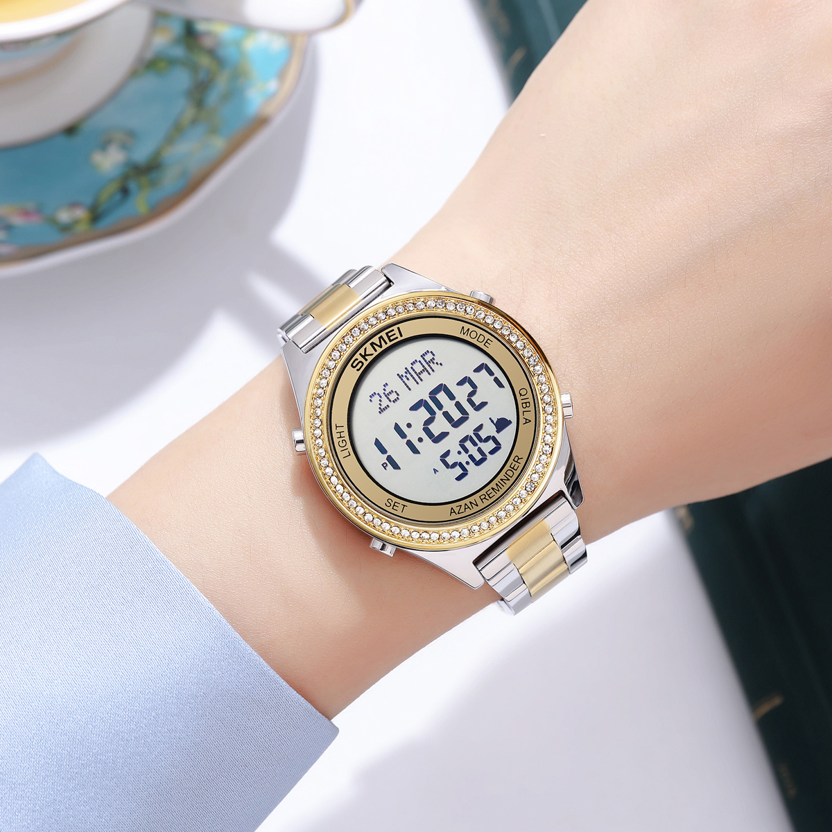 SKMEI 2330 Worship Muslim Azan Clock Watch