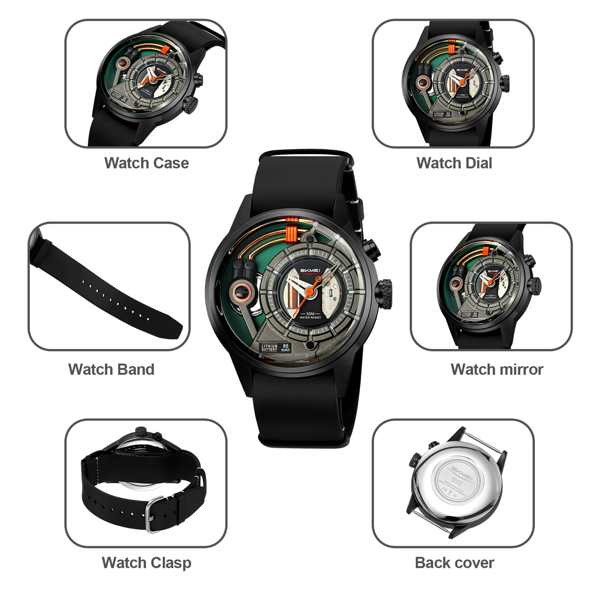 Skmei 2333 new design China gents quartz watch