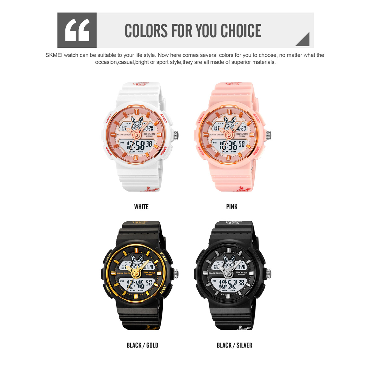  New Arrivals Relojes Skmei Digital Watch SKMEI 2336