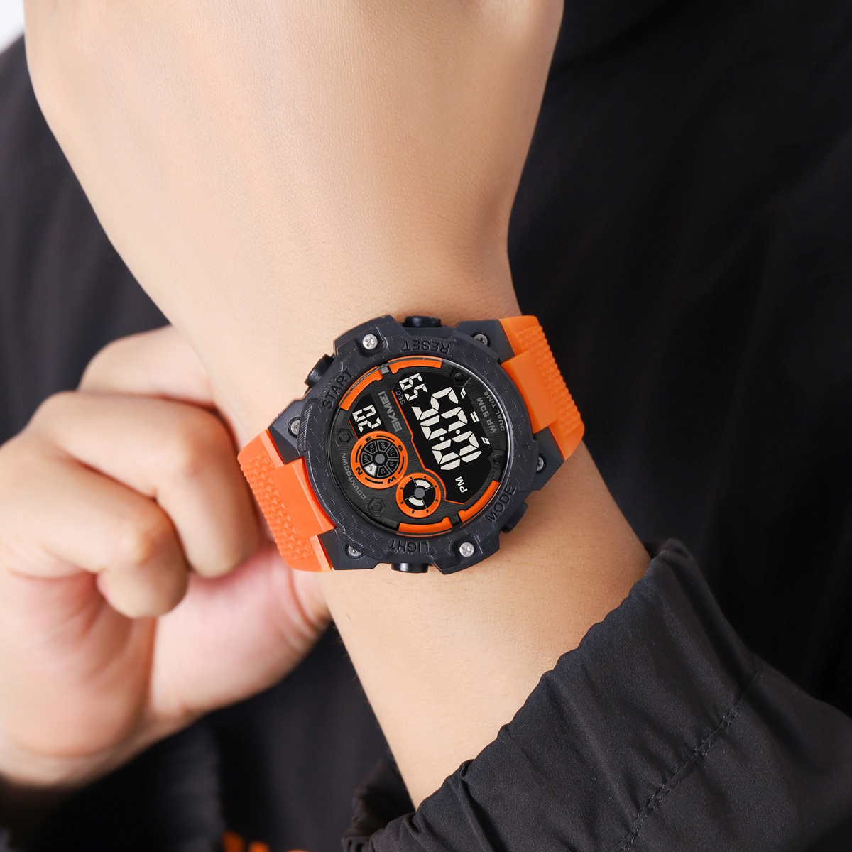 SKMEI 2337 Teenage Fashion 50m Waterproof Sport Chrono Watch 