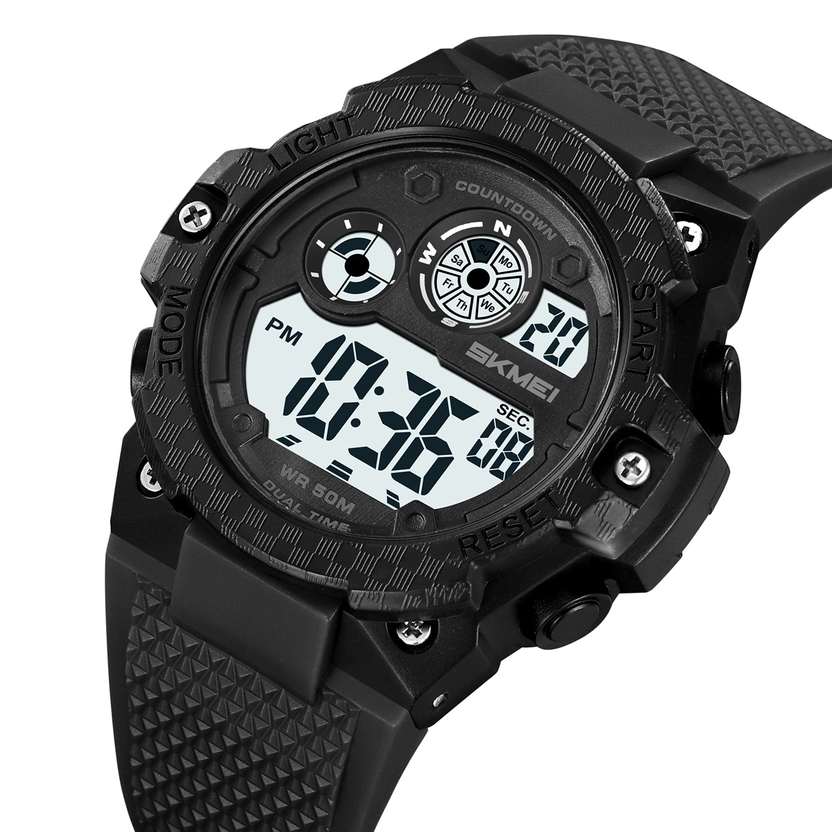 SKMEI 2337 Teenage Fashion 50m Waterproof Sport Chrono Watch 