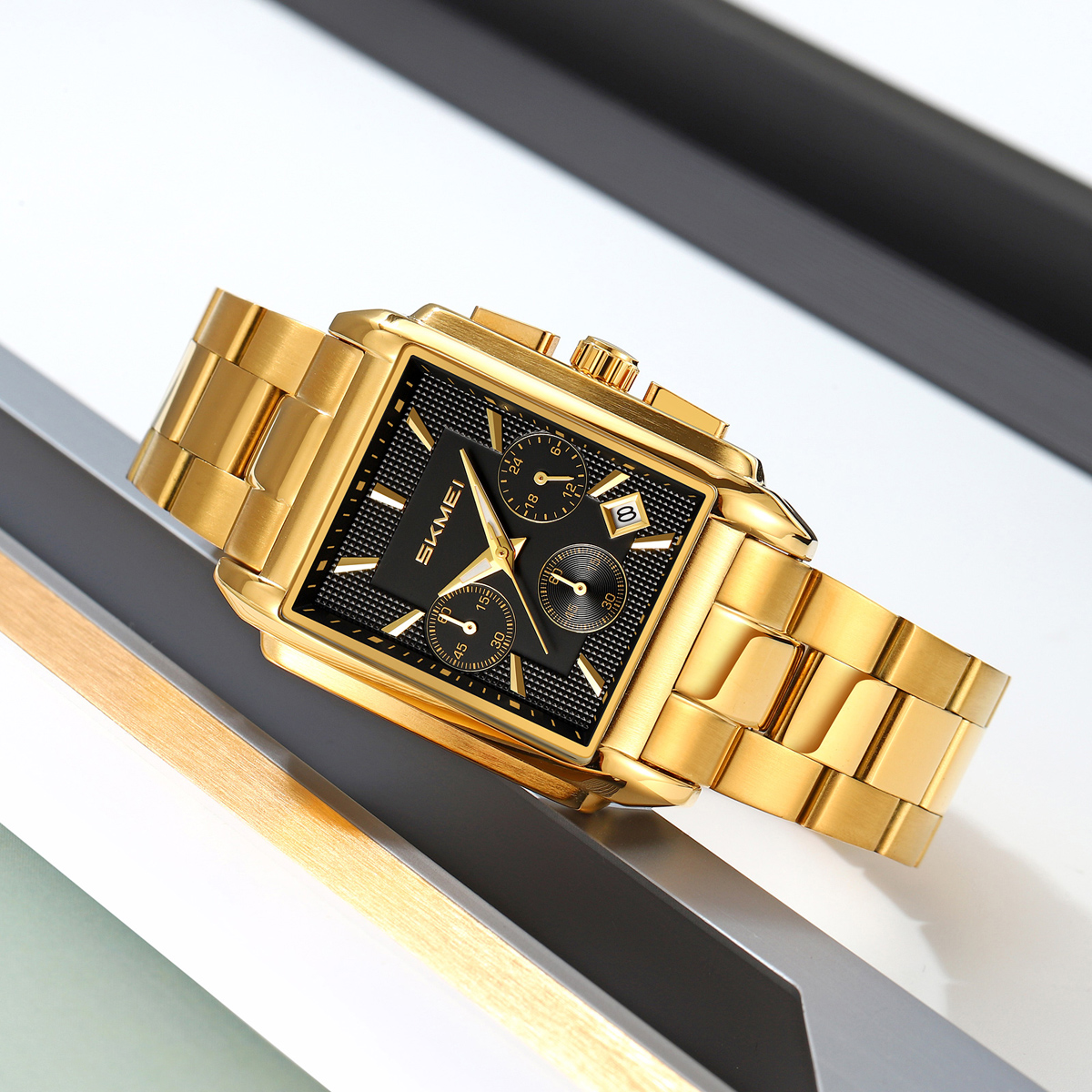 Skmei 2339 High Quality Cheap Price Square Dial Quartz WristWatch