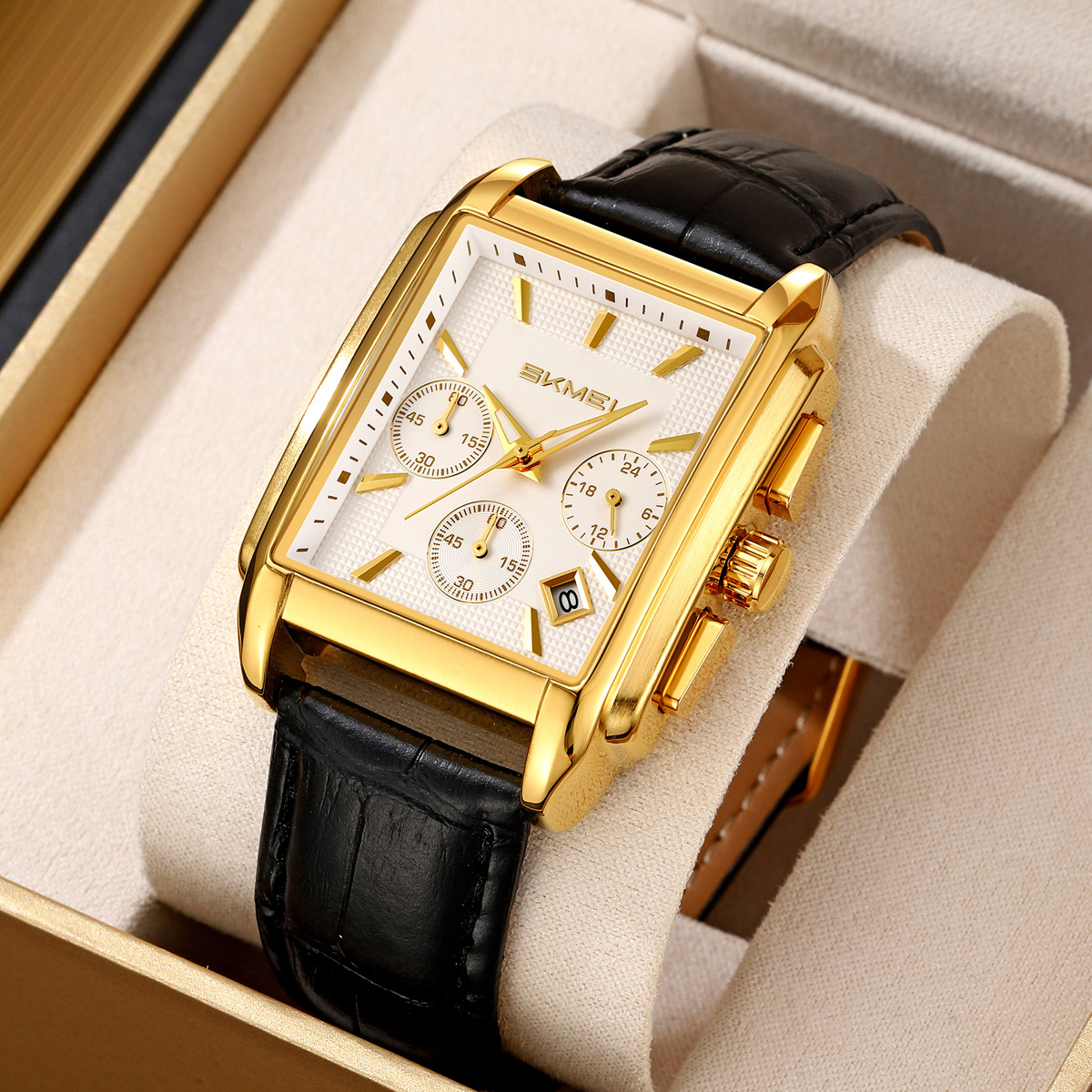 Skmei 2339 High Quality Cheap Price Square Dial Quartz WristWatch