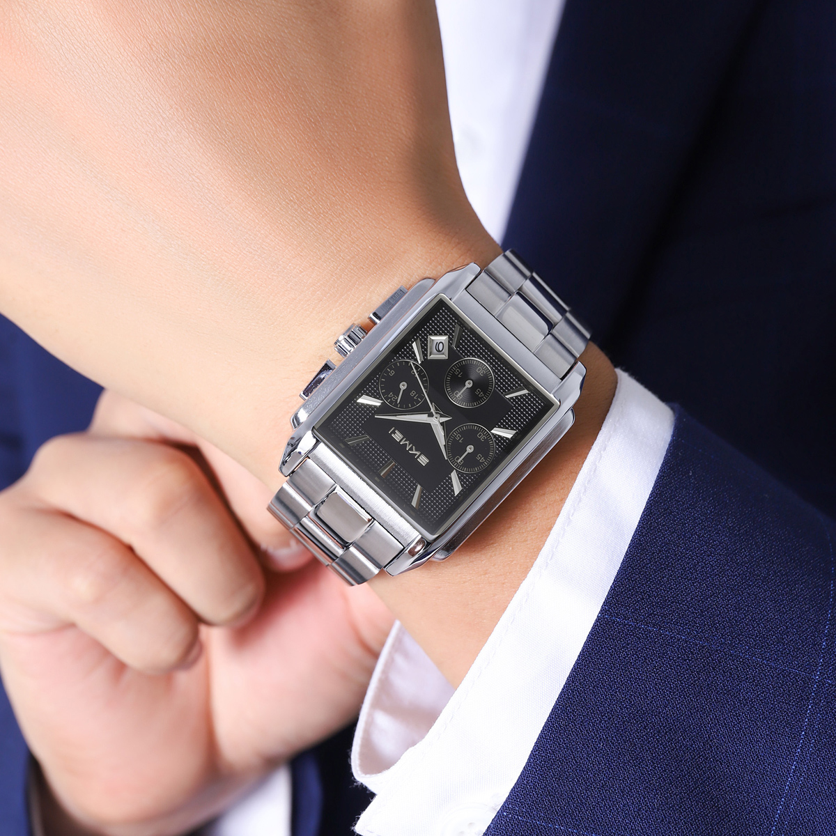 Skmei 2339 High Quality Cheap Price Square Dial Quartz WristWatch