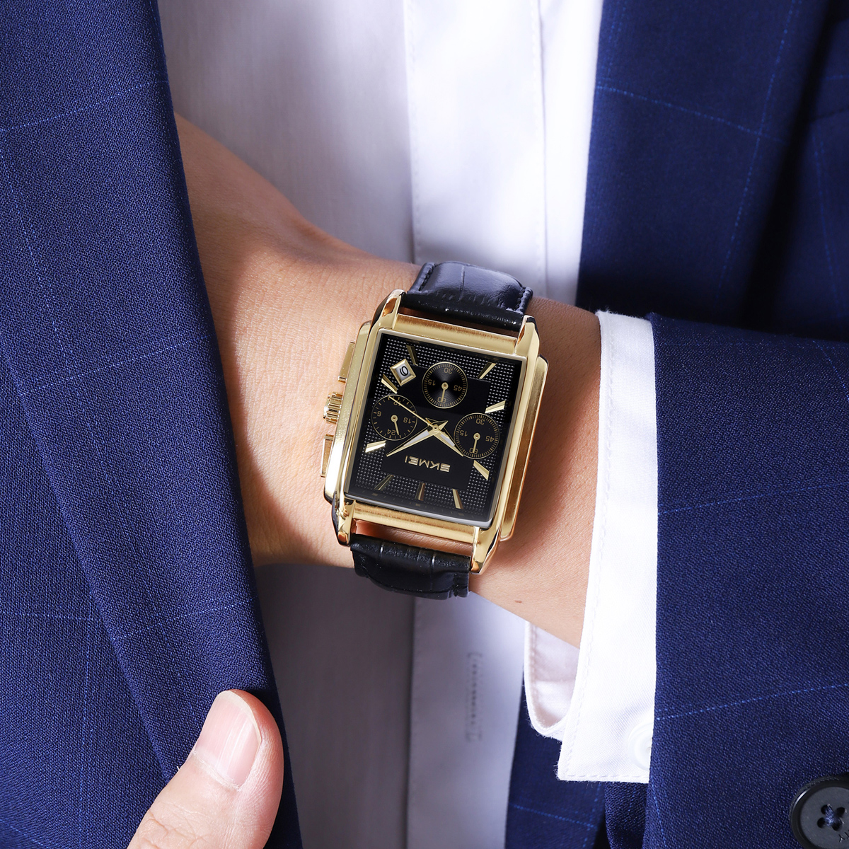 Skmei 2339 High Quality Cheap Price Square Dial Quartz WristWatch