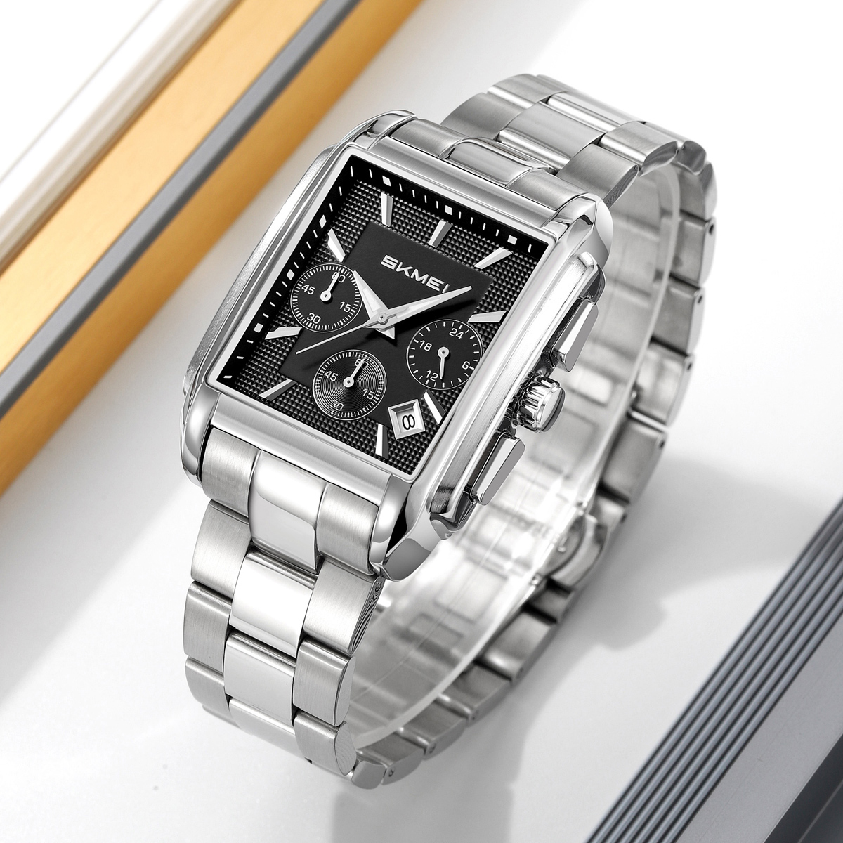 Skmei 2339 High Quality Cheap Price Square Dial Quartz WristWatch