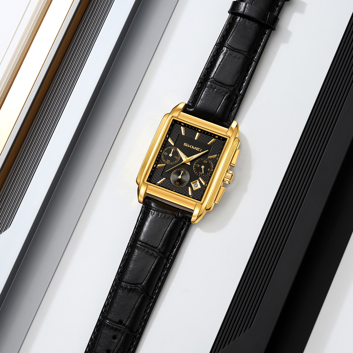 Skmei 2339 High Quality Cheap Price Square Dial Quartz WristWatch