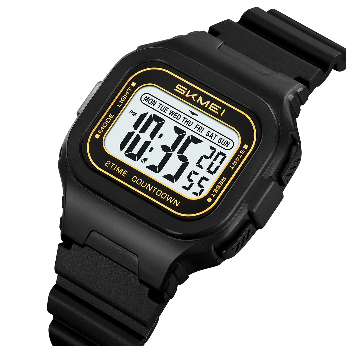 New Arrival Skmei 2343 Black Sport Digital Watch for Men