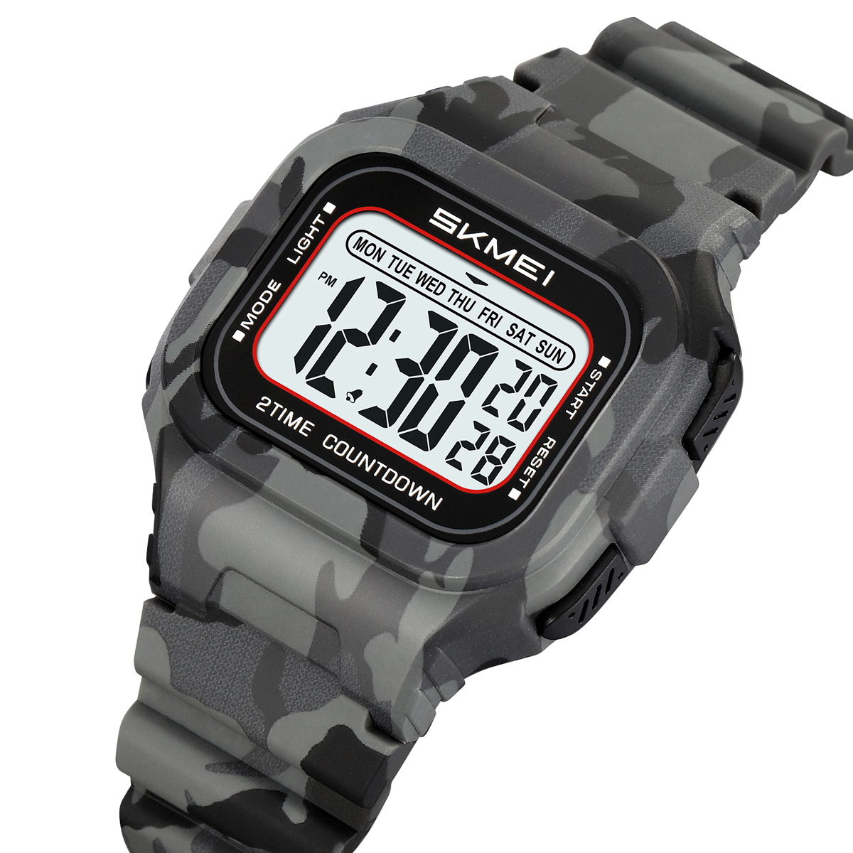 New Arrival Skmei 2343 Black Sport Digital Watch for Men