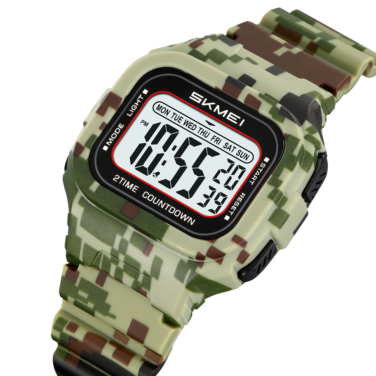 New Arrival Skmei 2343 Black Sport Digital Watch for Men