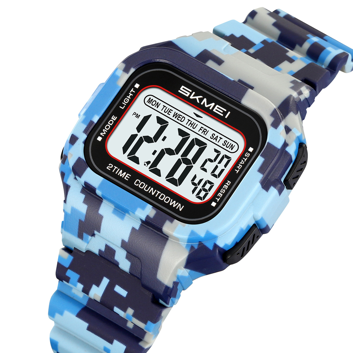 New Arrival Skmei 2343 Black Sport Digital Watch for Men