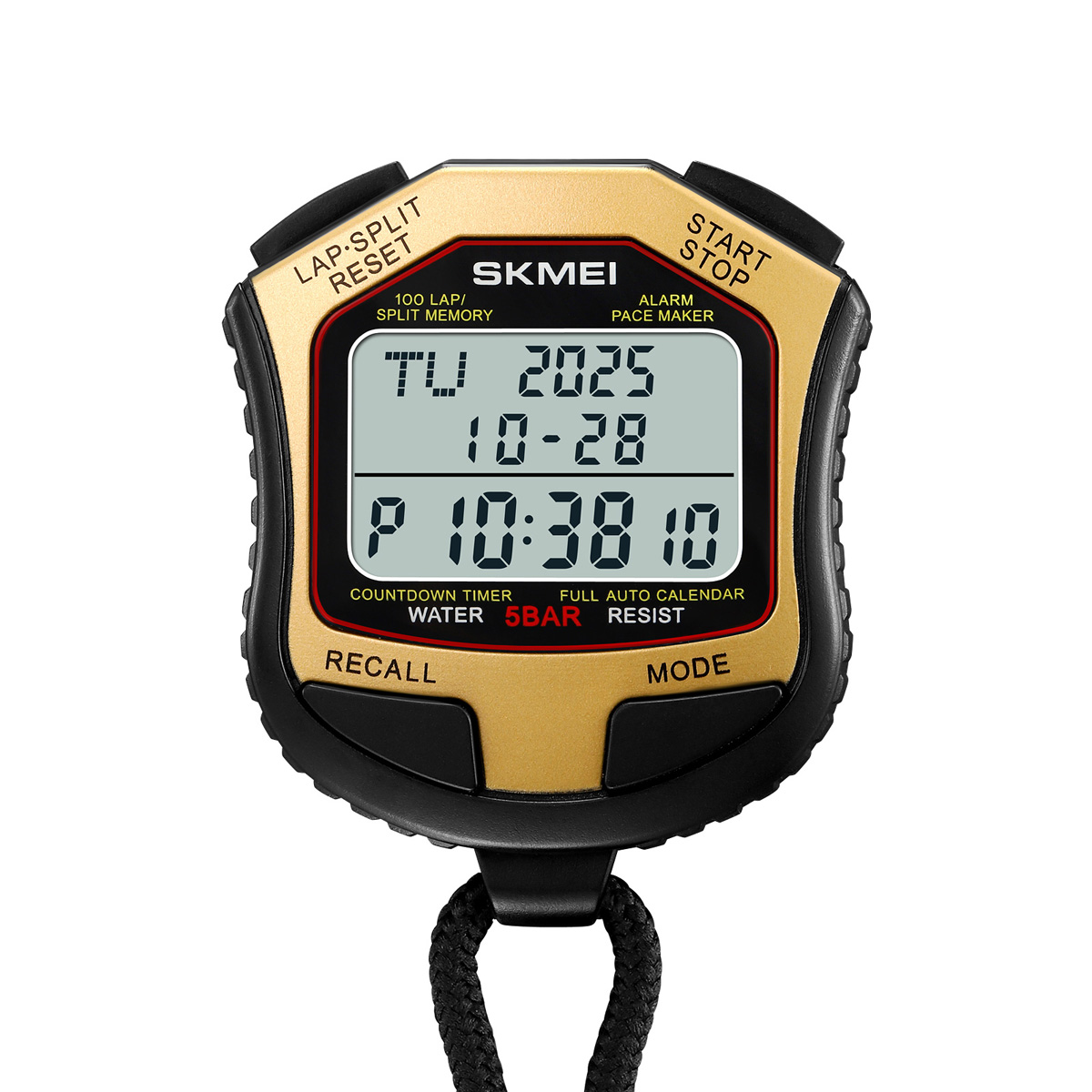 SKMEI 2345 Multifunction Digital Sport Stopwatch Large Display Sports Fitness Coaches Timer