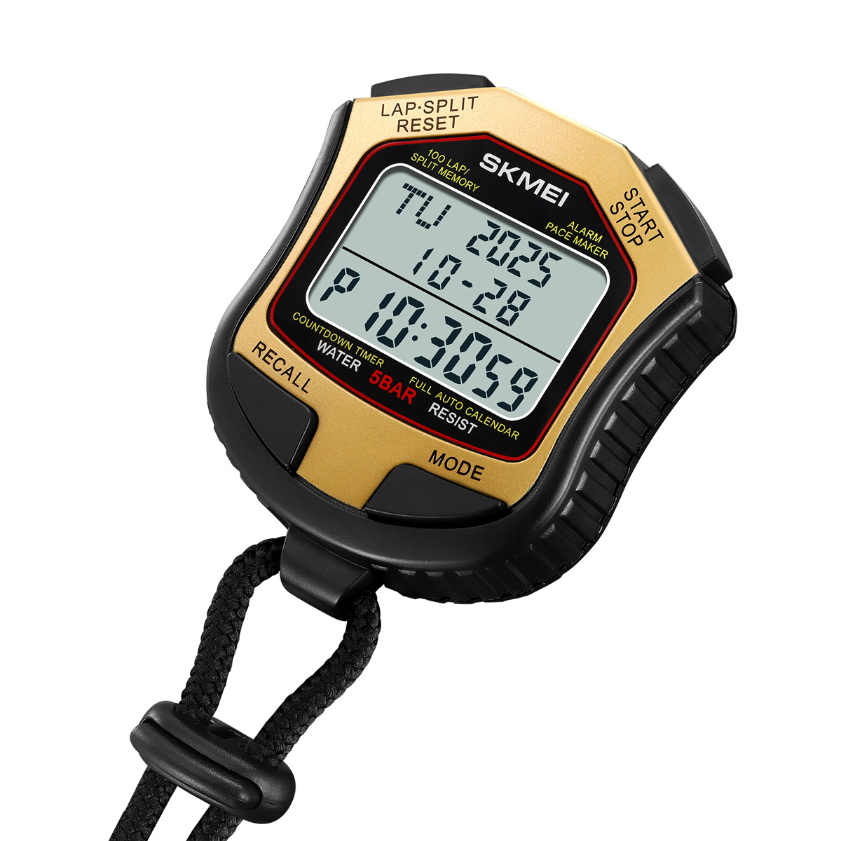 SKMEI 2345 Multifunction Digital Sport Stopwatch Large Display Sports Fitness Coaches Timer