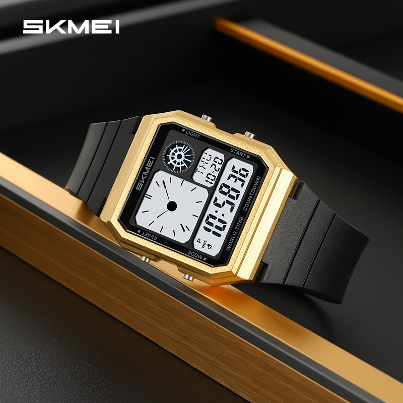 SKMEI 2347 Outdoor Sports Plastic Watches Men 