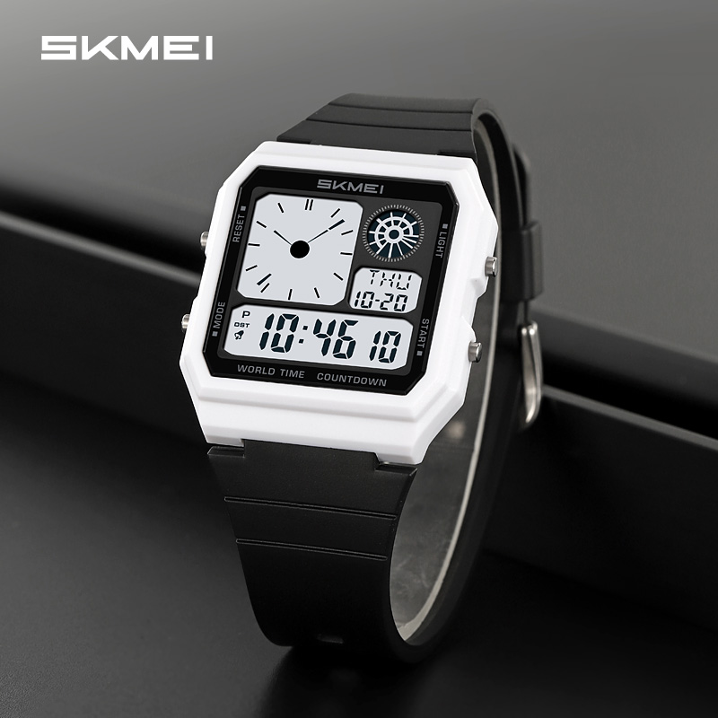 SKMEI 2347 Outdoor Sports Plastic Watches Men 