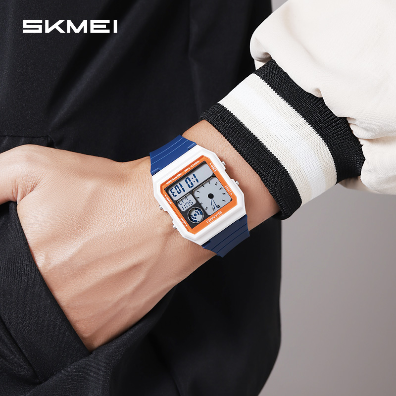 SKMEI 2347 Outdoor Sports Plastic Watches Men 