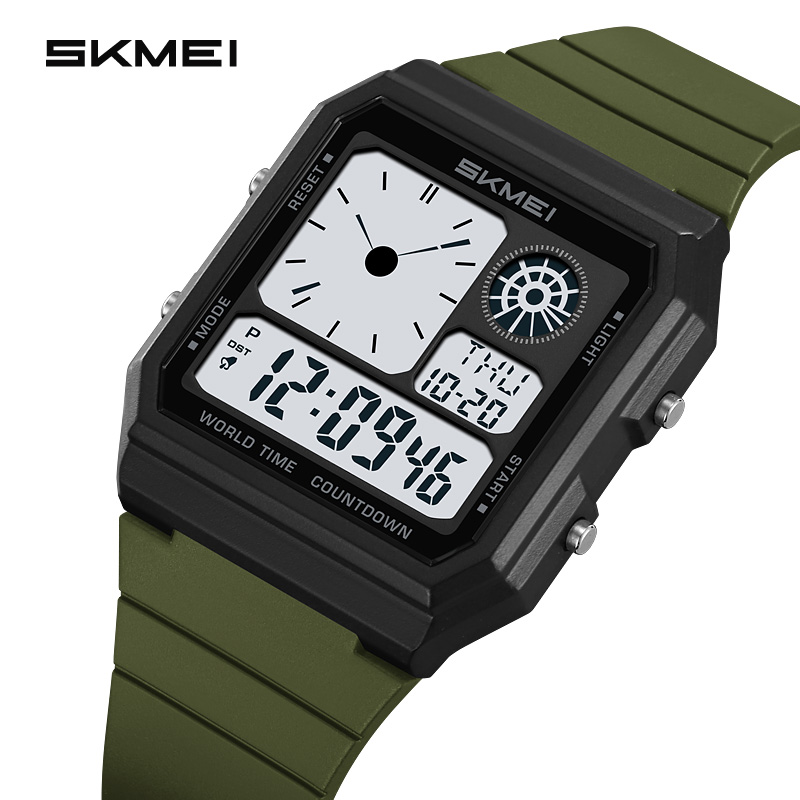 SKMEI 2347 Outdoor Sports Plastic Watches Men 