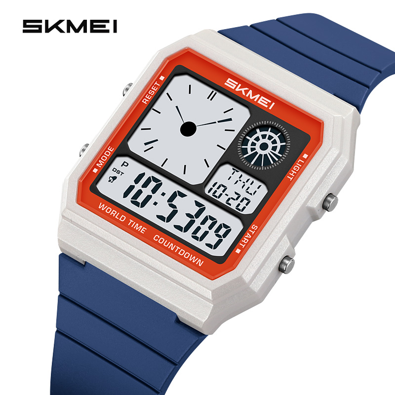 SKMEI 2347 Outdoor Sports Plastic Watches Men 