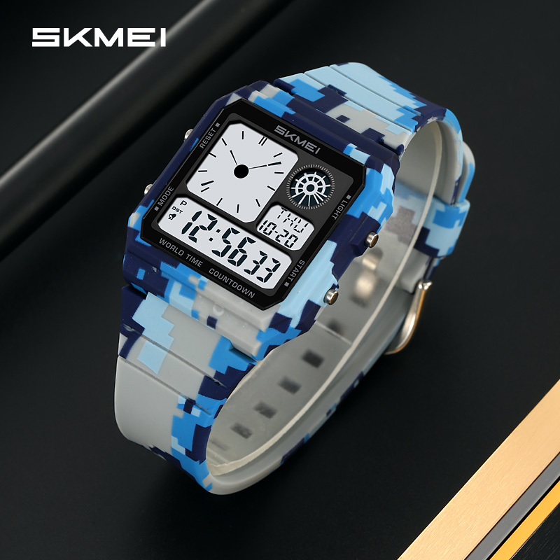 SKMEI 2347 Outdoor Sports Plastic Watches Men 