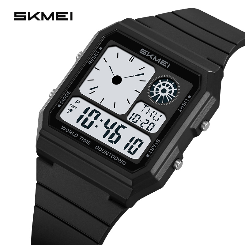 SKMEI 2347 Outdoor Sports Plastic Watches Men 