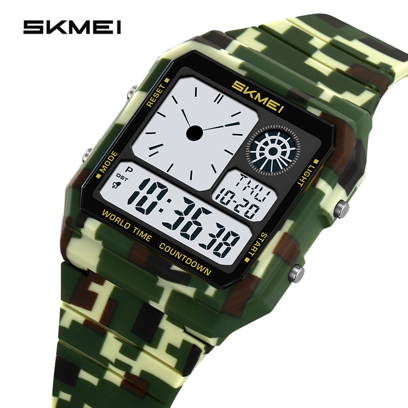 SKMEI 2347 Outdoor Sports Plastic Watches Men 