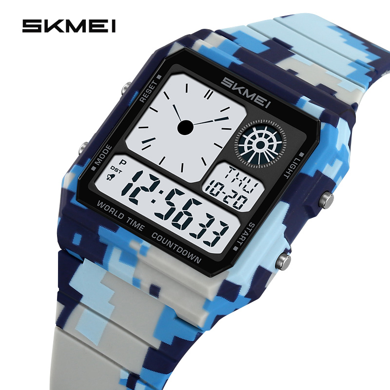 SKMEI 2347 Outdoor Sports Plastic Watches Men 