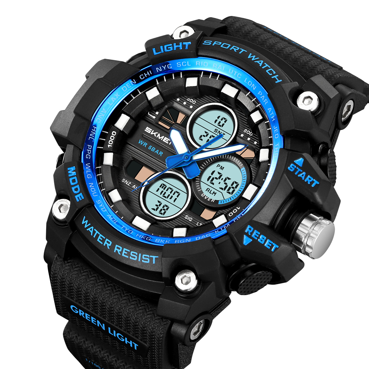 SKMEI 2349 Analog Digital Wrist Watch for Men Digital Original
